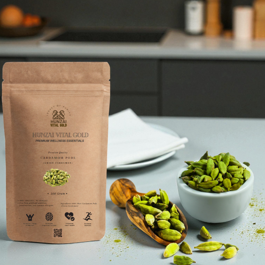 Premium Organic Green Cardamom Pods – Elettaria Cardamom | Fresh, Aromatic & 100% Natural | Organic Tea