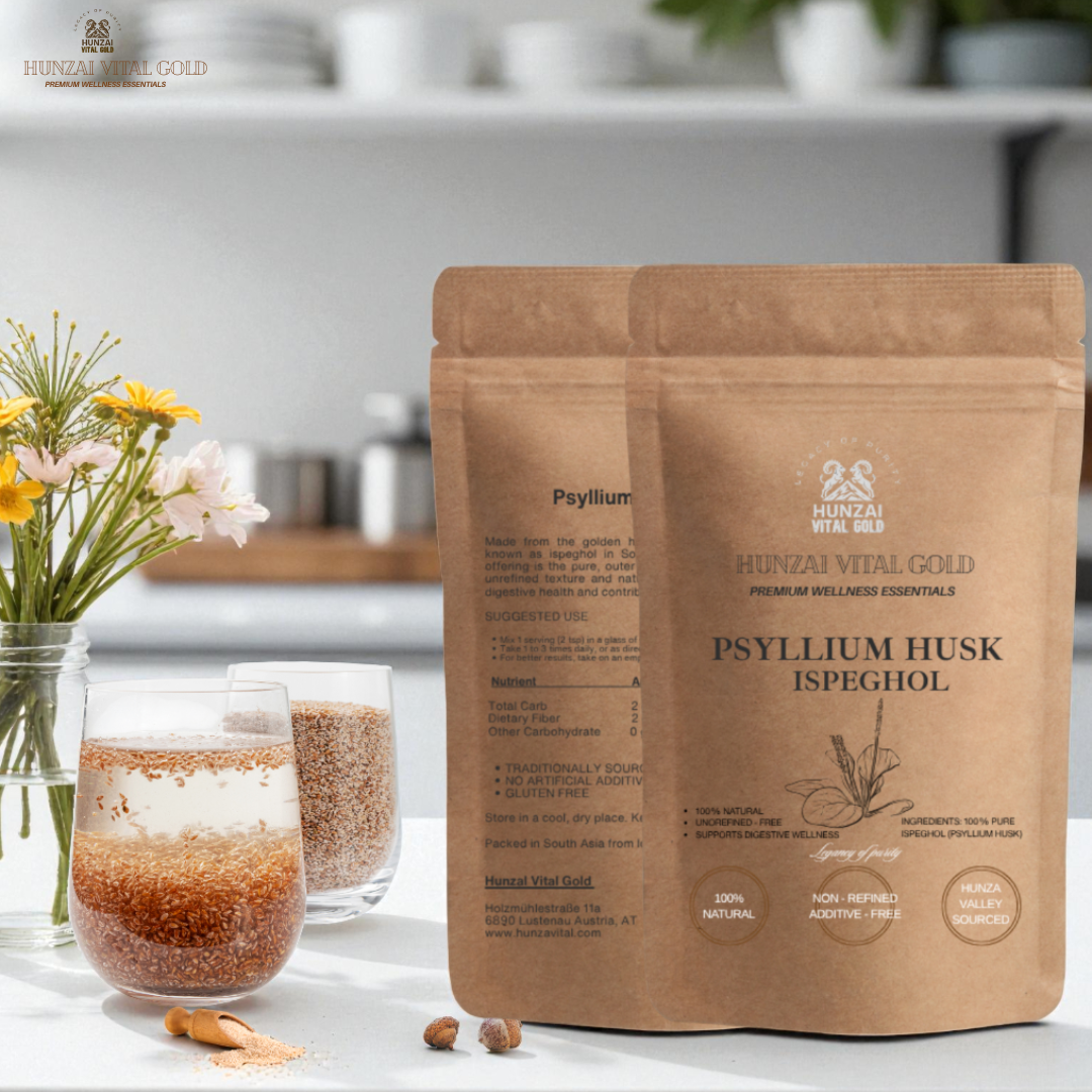 Organic Psyllium- Husk  (Isabgol) – 100% Natural Digestive Fiber | Ayurvedic Superfood for Gut Health