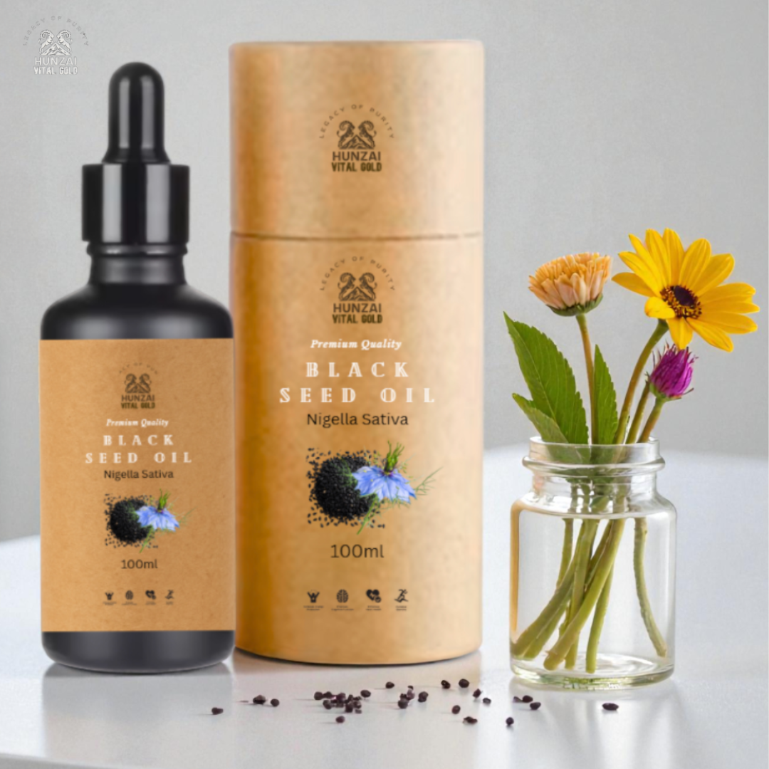 Organic Pure Black Seed Oil | 100% Natural Skin and Hair Care Oil  100 ml