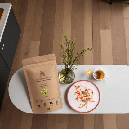 Premium Organic Green Cardamom Pods – Elettaria Cardamom | Fresh, Aromatic & 100% Natural | Organic Tea