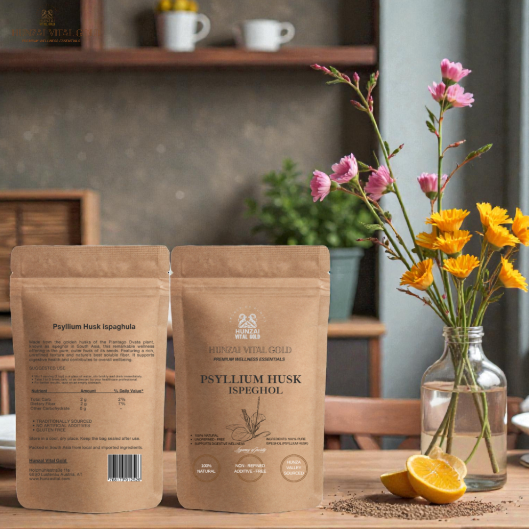 Organic Psyllium- Husk  (Isabgol) – 100% Natural Digestive Fiber | Ayurvedic Superfood for Gut Health