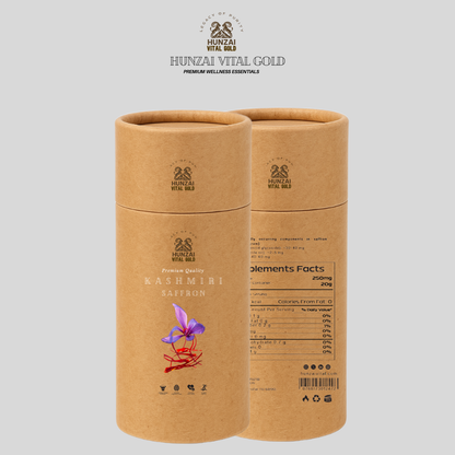 A+ Organic Kashmiri Saffron I Crocus sativus, Safran 1g | Pure, Hand-Harvested Grade A+ | Deep Aroma, Bold Color, Exquisite Flavor