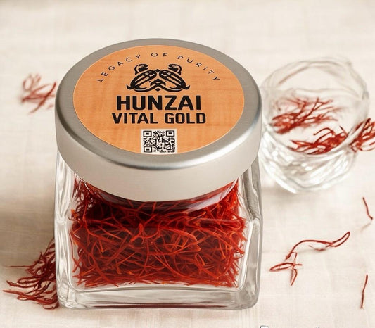 Organic Kashmiri Saffron I Crocus sativus, Safran 1g | Pure, Hand-Harvested Grade A+ | Deep Aroma, Bold Color, Exquisite Flavor