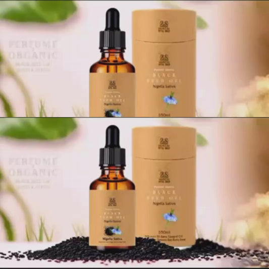 Organic Pure Black Seed Oil | 100% Natural Skin and Hair Care Oil  100 ml